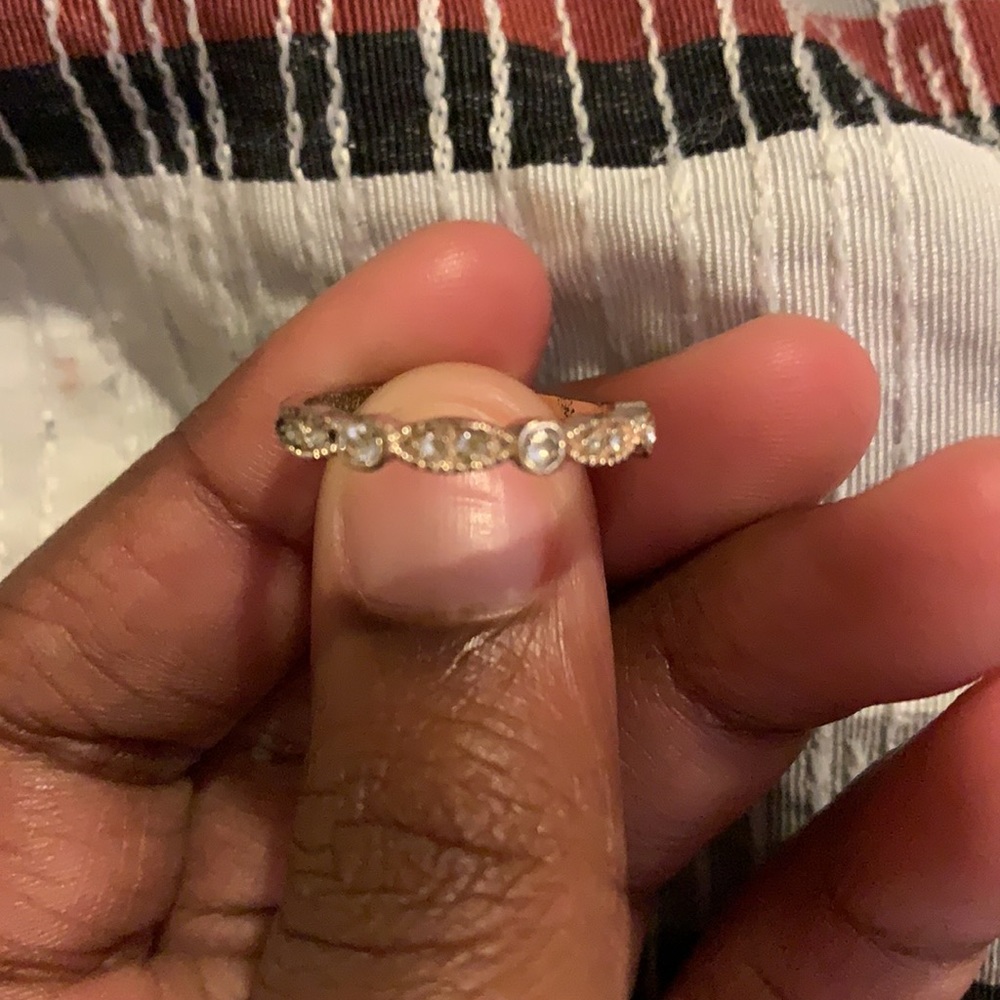 Rhinestone ring - Picture 2 of 2